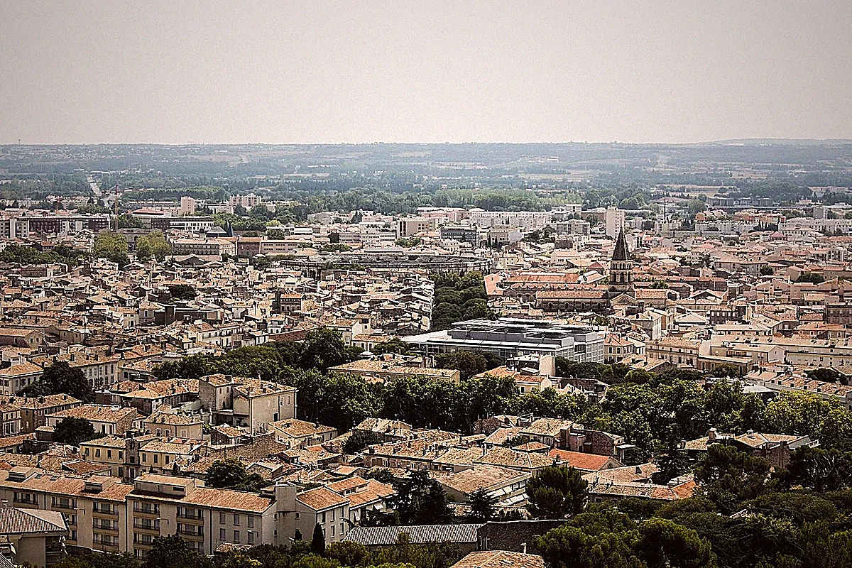 Nîmes — vue de la ville