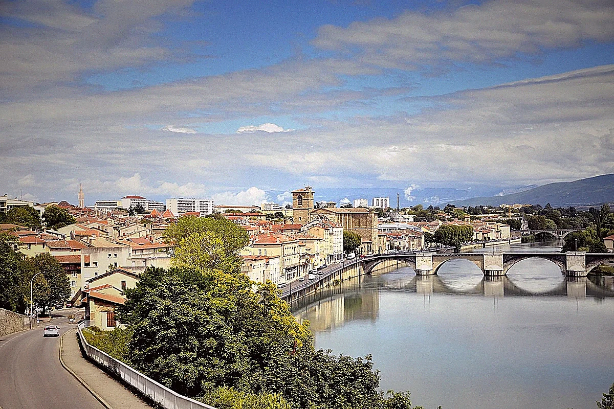 Romans-sur-Isère — vue de la ville